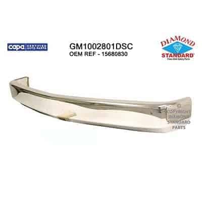 GM1002801DSC Front Bumper Face Bar GM1002801DSC Front Bumper Face Bar