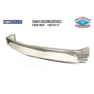 GM1002802DSC Front Bumper Face Bar GM1002802DSC Front Bumper Face Bar
