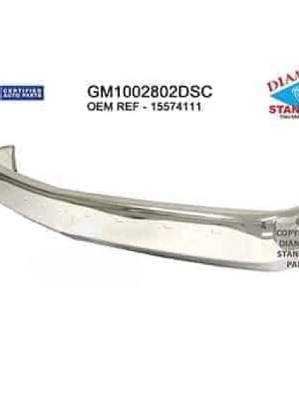 GM1002802DSC Front Bumper Face Bar