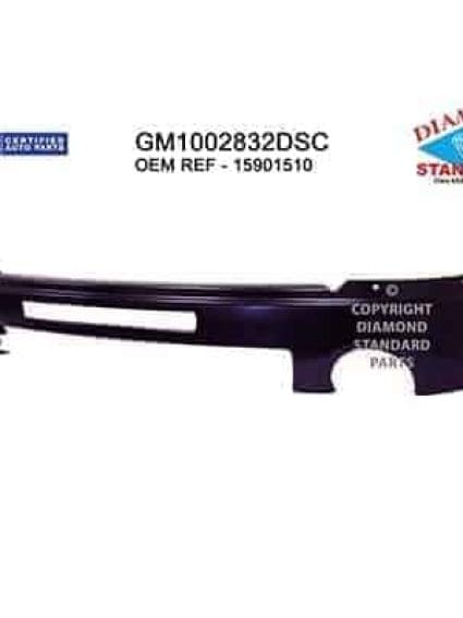 GM1002832DSC Front Bumper Face Bar