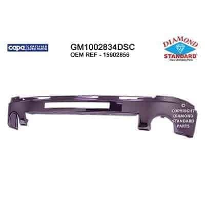 GM1002834DSC Front Bumper Face Bar