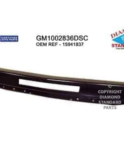 GM1002836DSC Front Bumper Face Bar
