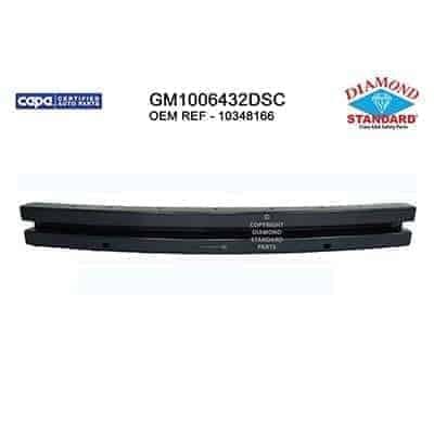 GM1006432DSC Front Bumper Impact Bar