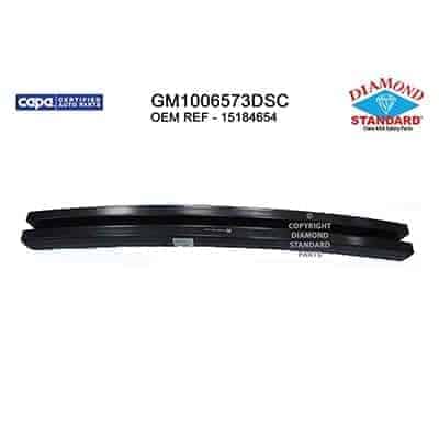 GM1006573DSC Front Bumper Impact Bar