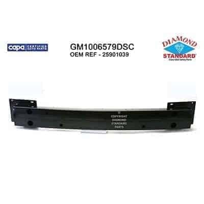GM1006579DSC Front Bumper Impact Bar