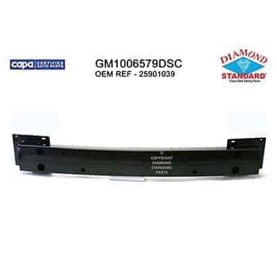 GM1006579DSC Front Bumper Impact Bar