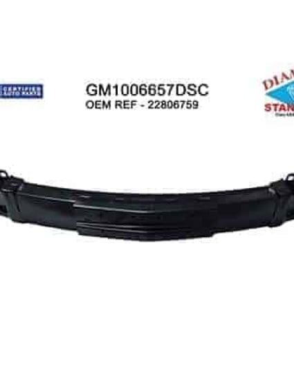 GM1006657DSC Front Bumper Impact Bar