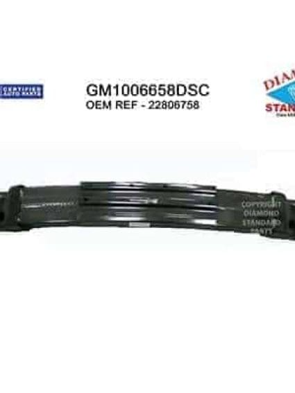 GM1006658DSC Front Bumper Impact Bar