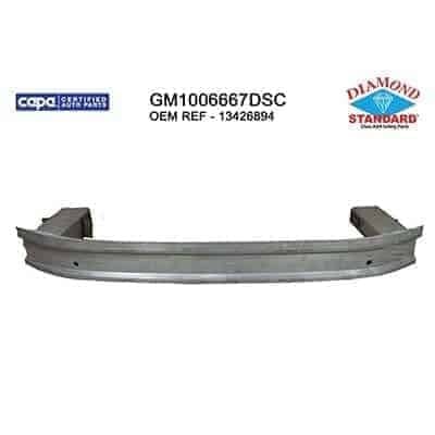 GM1006667DSC Front Bumper Impact Bar