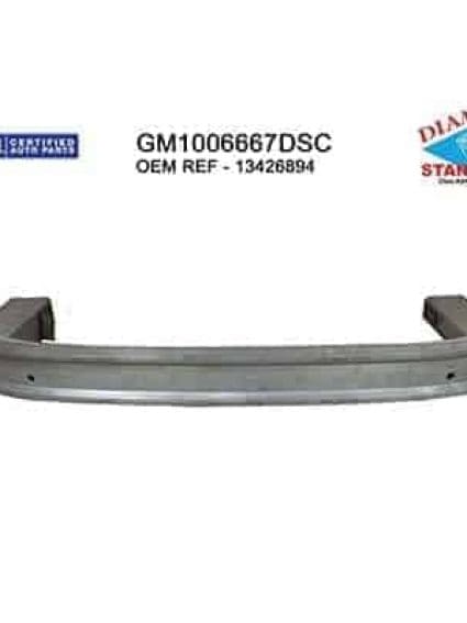 GM1006667DSC Front Bumper Impact Bar