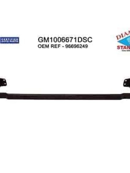 GM1006671DSC Front Bumper Impact Bar