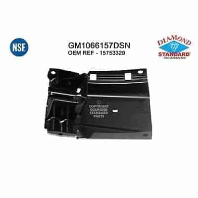 GM1066157DSC Front Bumper Bracket Mounting Driver Side