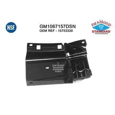 GM1067157C Front Bumper Bracket Mounting Passenger Side