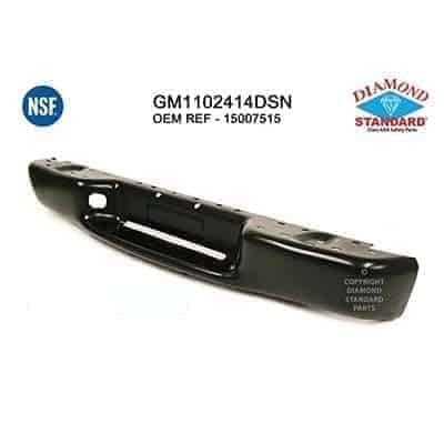 GM1102414DSC Rear Bumper Face Bar GM1102414DSC Rear Bumper Face Bar