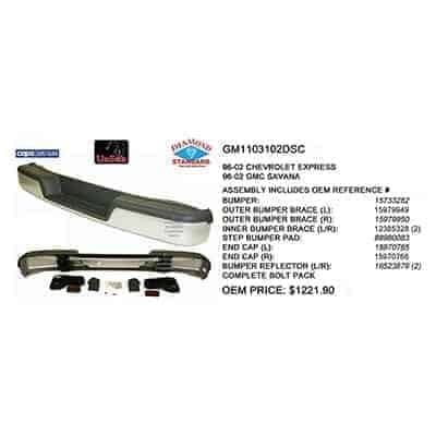 GM1103102DSC Rear Bumper Assembly GM1103102DSC Rear Bumper Assembly