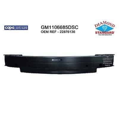GM1106685DSC Rear Bumper Cover Rebar Reinforcement
