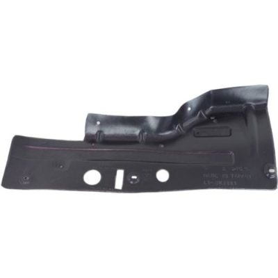 GM1218103 Front Bumper Under Car Shield Driver Side