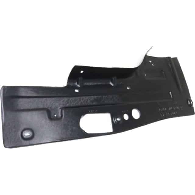 GM1228144C Front Bumper Under Car Shield Driver Side