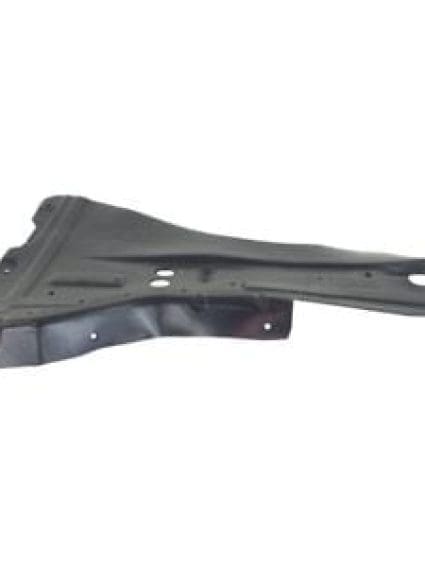 GM1228143C Front Bumper Under Car Shield Passenger Side