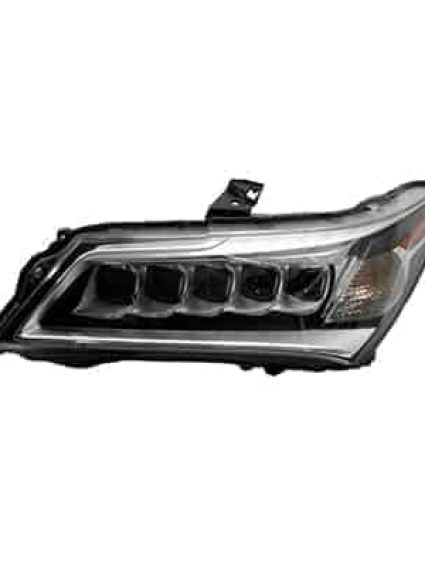 AC2502125C Front Light Headlight Assembly Driver Side