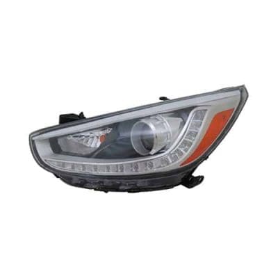 HY2502191C Driver Side Headlight Assembly