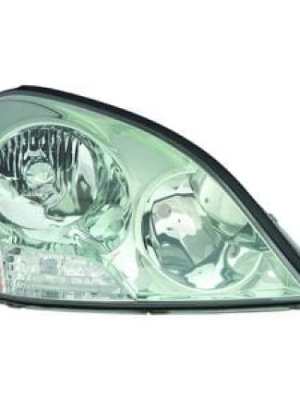 LX2519105 Front Light Headlight Lamp Lens & Housing