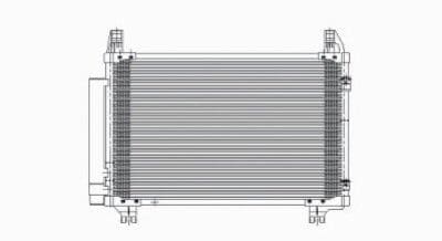 CNDDPI3580 Cooling System A/C Condenser
