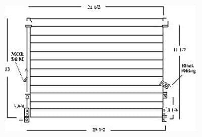 CNDDPI3062 Cooling System A/C Condenser