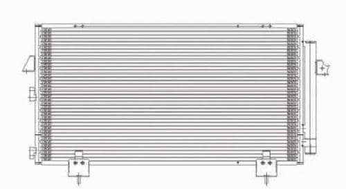 CNDDPI3363 Cooling System A/C Condenser CNDDPI3363 Cooling System A/C Condenser