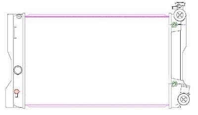 RAD13049 Cooling System Radiator