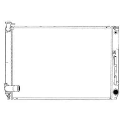 RAD13076 Cooling System Radiator