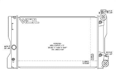 RAD13152 Cooling System Radiator