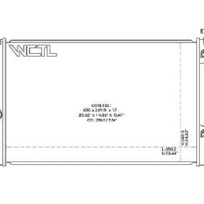 RAD13152 Cooling System Radiator