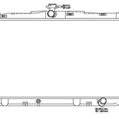 RAD13269 Cooling System Radiator