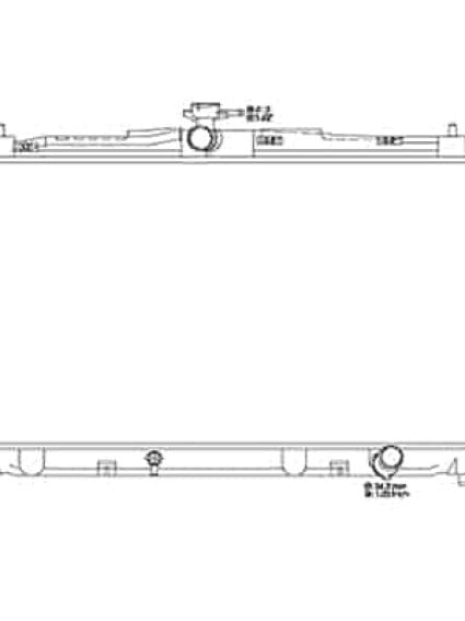 RAD13270 Cooling System Radiator