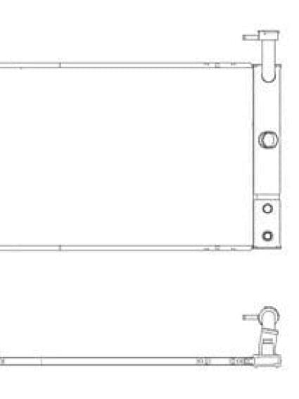 RAD2758 Cooling System Radiator