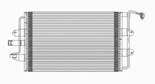 CND40185 Front A/C Condenser CND40185 Front A/C Condenser