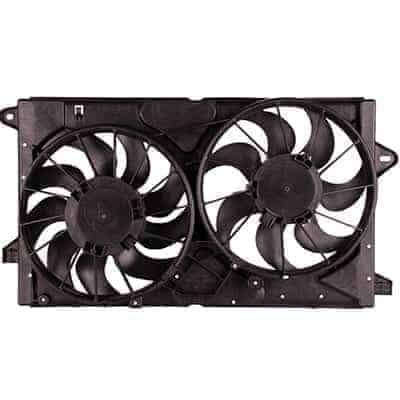 GM3115250 Cooling System Fan Dual Radiator Assembly