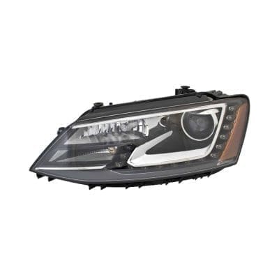 VW2502153 Driver Side Headlight Assembly