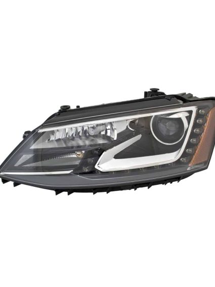 VW2502153 Driver Side Headlight Assembly
