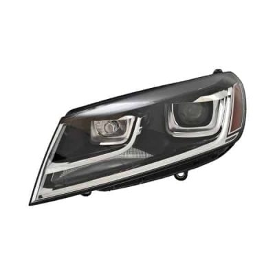 VW2518120 Driver Side Headlight Lens and Housing