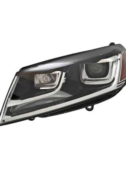VW2518120 Driver Side Headlight Lens and Housing
