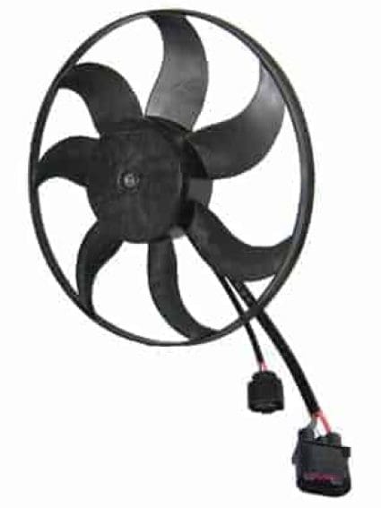 VW3117117 Cooling System Fan Radiator Blade & Motor Assembly