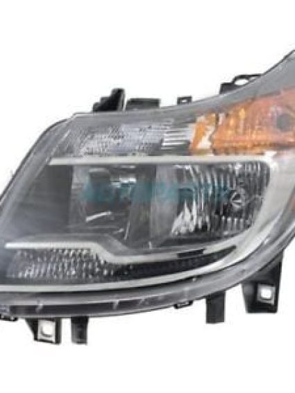 CH2502254C Front Light Headlight Assembly Driver Side