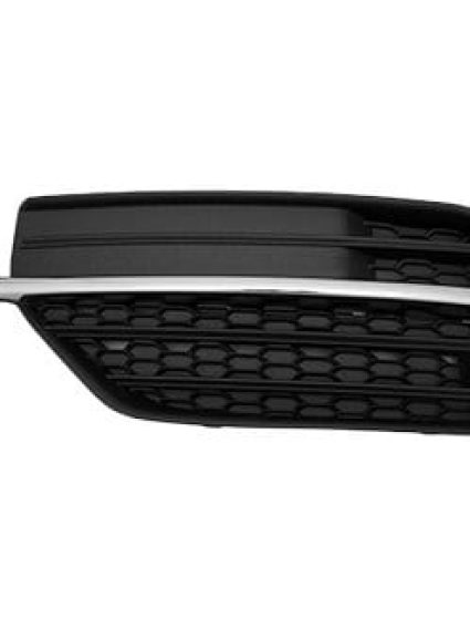 VO1038108 Front Bumper Grille Driver Side