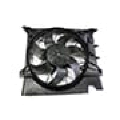 VO3115112 Cooling System Fan Dual Radiator & Condenser Assembly