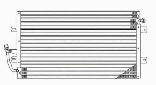 CND40011 Cooling System A/C Condenser CND40011 Cooling System A/C Condenser