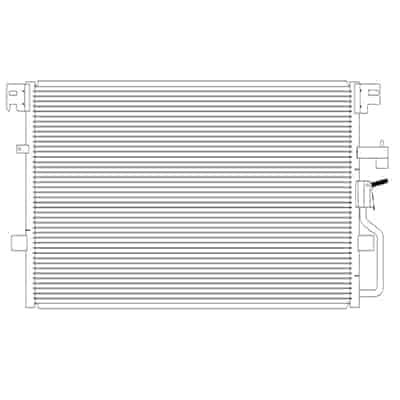 CNDDPI3245 Cooling System A/C Condenser