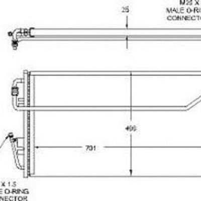 CNDDPI4622 Cooling System A/C Condenser CNDDPI4622 Cooling System A/C Condenser