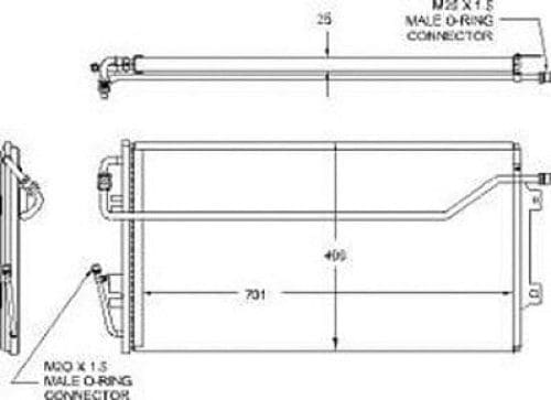 CNDDPI4622 Cooling System A/C Condenser CNDDPI4622 Cooling System A/C Condenser